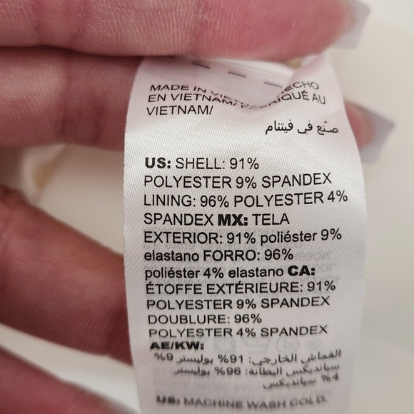 WHBM Petal-Sleeve Shift Mini Dress Size 4 - Picture 15 of 15